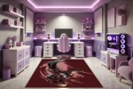 Crimson Blade Oyuncu Halısı - Görsel 3
