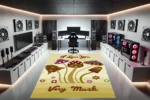 Mantar Groove Oyuncu Halısı - Görsel 2