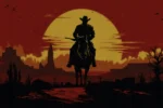 Sundown Frontier Oyuncu Halısı