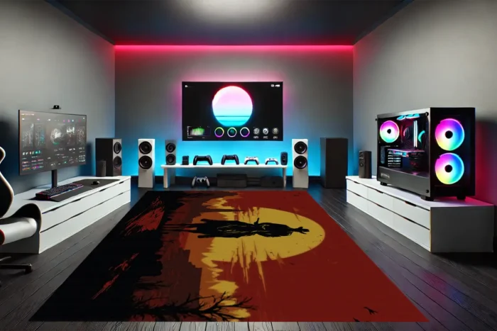 Sundown Frontier Oyuncu Halısı - Görsel 3