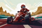 Turbo Racer Oyuncu Halısı
