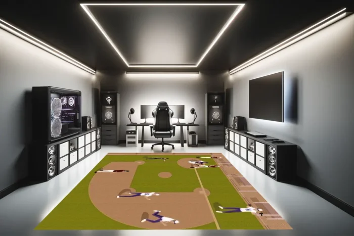 Home Run Haven Oyuncu Halısı - Görsel 3