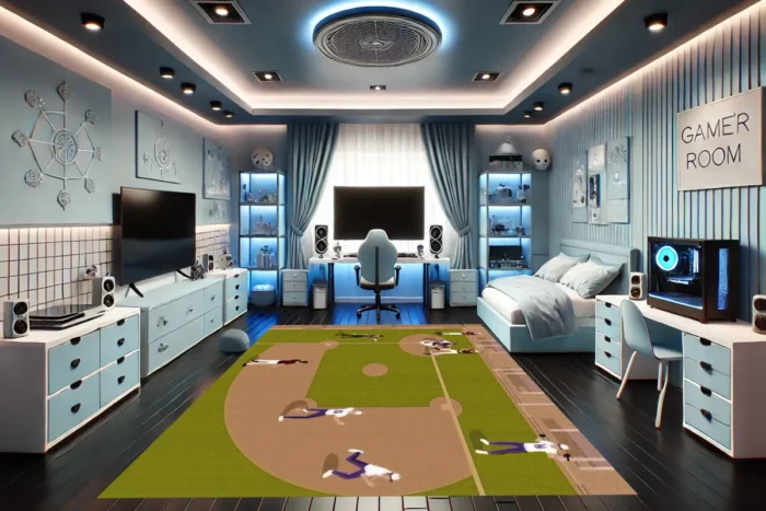Home Run Haven Oyuncu Halısı - Görsel 2