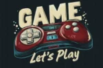 Retro Playtime Oyuncu Halısı