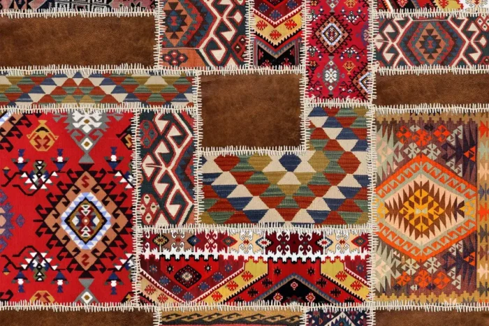 Nomadic Mozaik Yıkanabilir Halı - Görsel 1