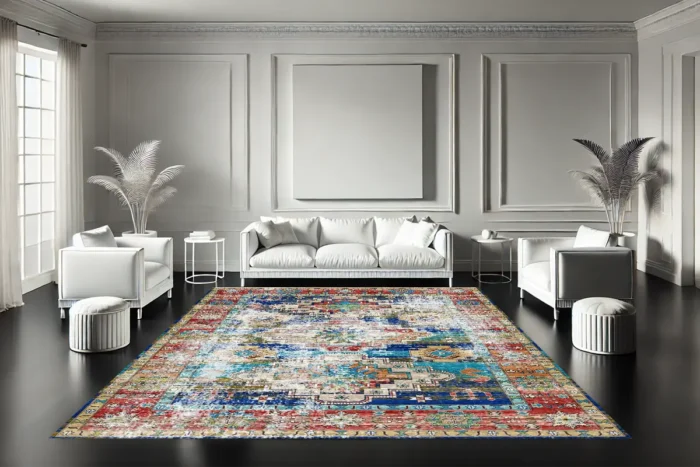 Kilim Horizon Yıkanabilir Halı - Görsel 4