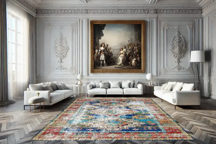 Kilim Horizon Yıkanabilir Halı - Görsel 3