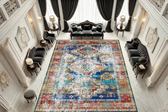 Kilim Horizon Yıkanabilir Halı - Görsel 2