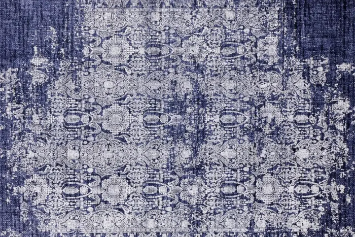 Royal Indigo Yıkanabilir Halı - Görsel 1