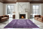 Lavender Opus Yıkanabilir Halı - Görsel 4