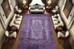 Lavender Opus Yıkanabilir Halı - Görsel 2