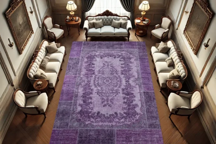 Lavender Opus Yıkanabilir Halı - Görsel 2