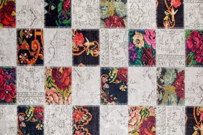 Floral Heritage Yıkanabilir Halı - Görsel 1