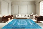 Blue Majesty Yıkanabilir Halı - Görsel 3