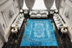 Blue Majesty Yıkanabilir Halı - Görsel 2