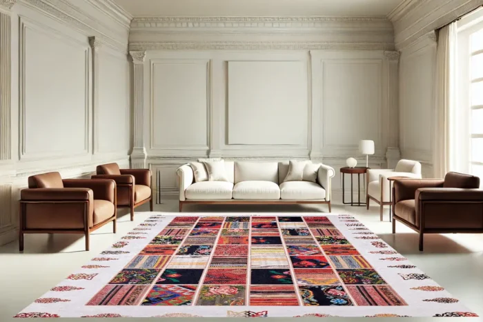 Anadolu Patchwork Yıkanabilir Halı - Görsel 3