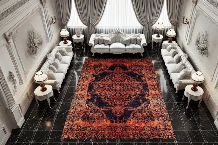 Midnight Palace Yıkanabilir Halı - Görsel 2