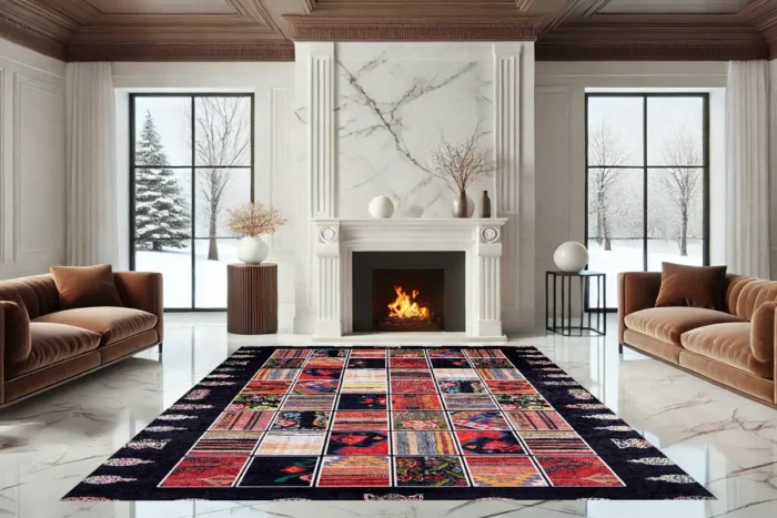 Bazaar Tapestry Yıkanabilir Halı - Görsel 4