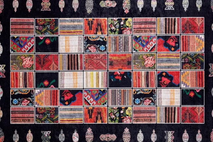 Bazaar Tapestry Yıkanabilir Halı - Görsel 1