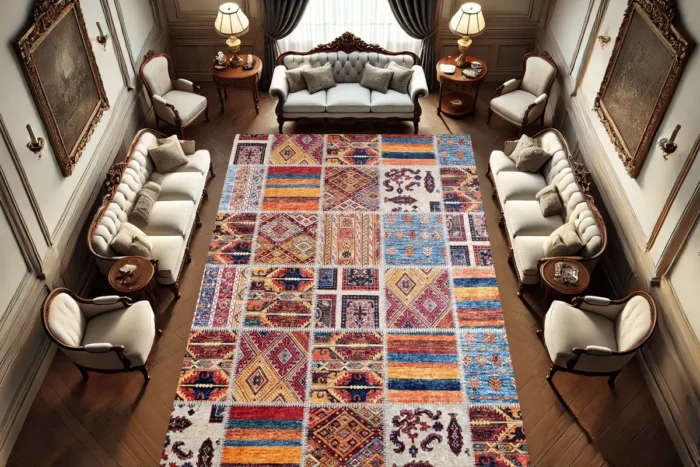 Artisan's Patchwork Yıkanabilir Halı - Görsel 2
