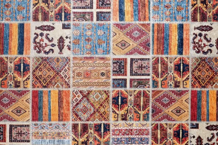 Artisan's Patchwork Yıkanabilir Halı - Görsel 1