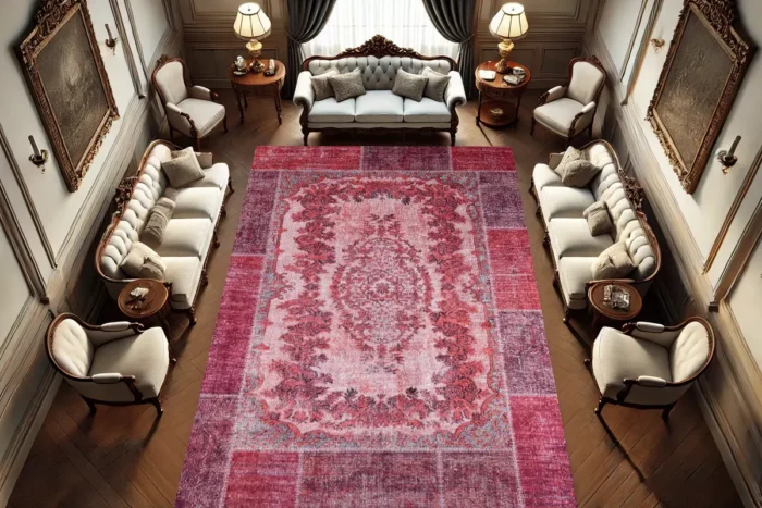 Rosewood Elegance Yıkanabilir Halı - Görsel 2