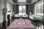 Lavender Reverie Yıkanabilir Halı - Görsel 3