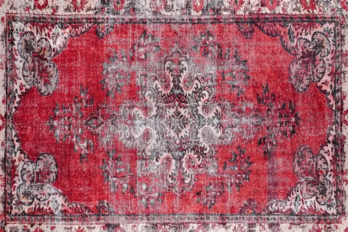 Scarlet Heritage Yıkanabilir Halı - Görsel 1