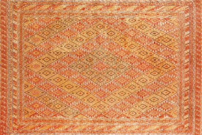 Desert Sunburst Yıkanabilir Halı - Görsel 1