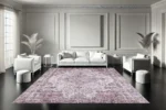 Rose Veil Yıkanabilir Halı - Görsel 4