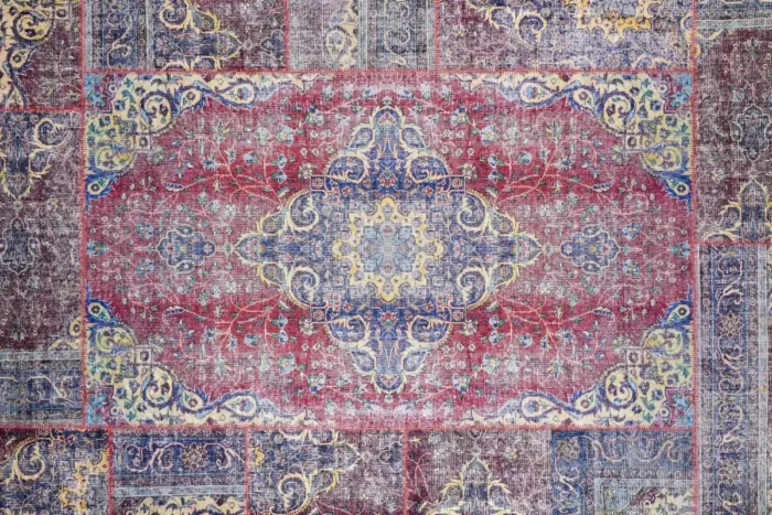 Royal Medallion Yıkanabilir Halı - Görsel 1