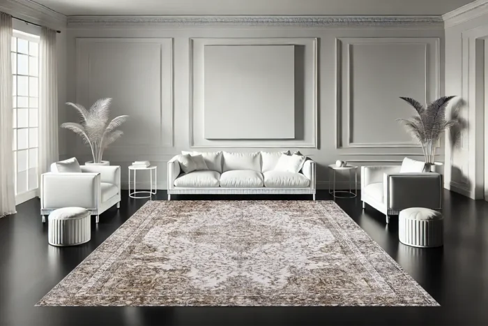 Imperial Bloom Yıkanabilir Halı - Görsel 4