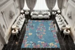 Floral Serenade Yıkanabilir Halı - Görsel 2