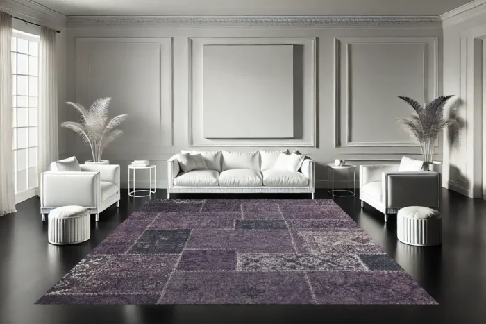 Imperial Patchwork Yıkanabilir Halı - Görsel 4