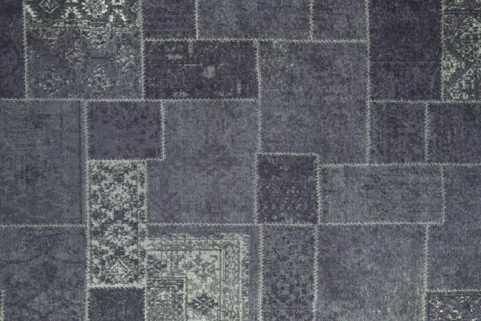 Midnight Patchwork Yıkanabilir Halı - Görsel 1