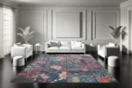 Bahçe Patchwork Yıkanabilir Halı - Görsel 4