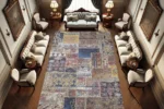 Mısır Patchwork Yıkanabilir Halı - Görsel 2