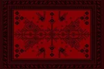 Crimson Heritage Yıkanabilir Halı