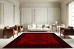 Crimson Heritage Yıkanabilir Halı - Görsel 3