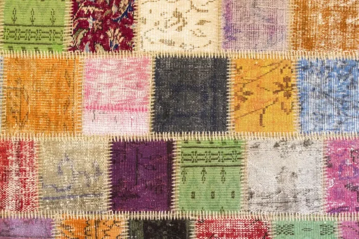 Mosaic Threads Yıkanabilir Halı - Görsel 1