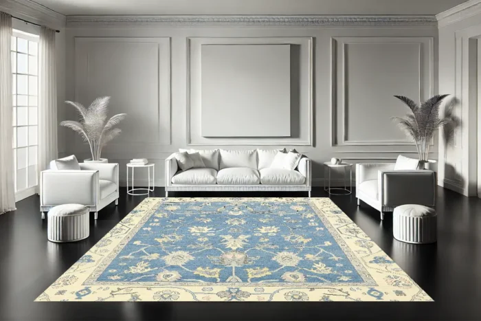 Azure Oasis Yıkanabilir Halı - Görsel 4