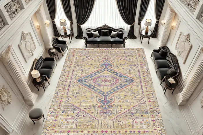 Sultan's Diamond Yıkanabilir Halı - Görsel 2