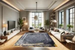 Urban Eclipse Koyu Yıkanabilir Halı - Görsel 3