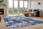 Azure Mist Yıkanabilir Halı - Görsel 4