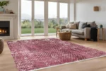 Rose Vibe Yıkanabilir Halı - Görsel 4