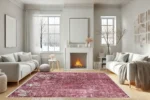 Rose Vibe Yıkanabilir Halı - Görsel 3