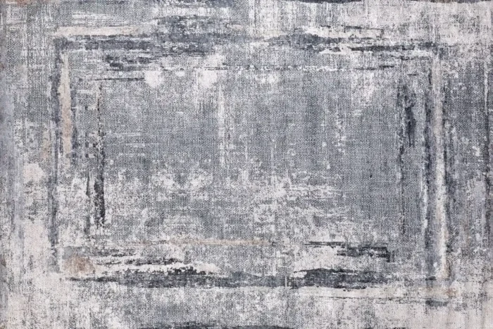 Distressed Elegance Yıkanabilir Halı - Görsel 1