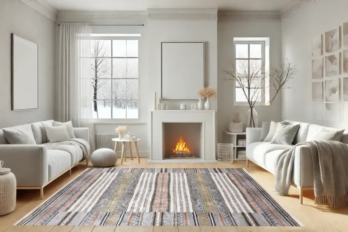 Rustic Harmonys Yıkanabilir Halı - Görsel 3