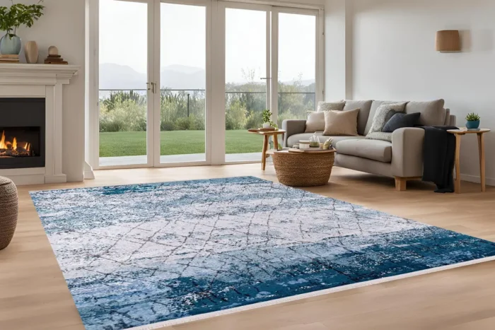Ocean Veil Yıkanabilir Halı - Görsel 4