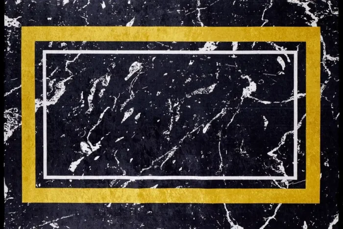 Marble Luxes Yıkanabilir Halı - Görsel 1